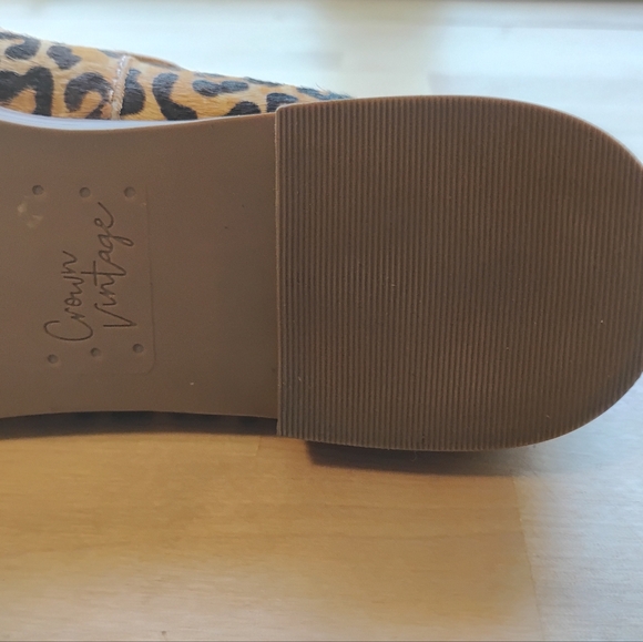 Crown Vintage Size 8 Calf Hair Loafers New without Box - Picture 11 of 11